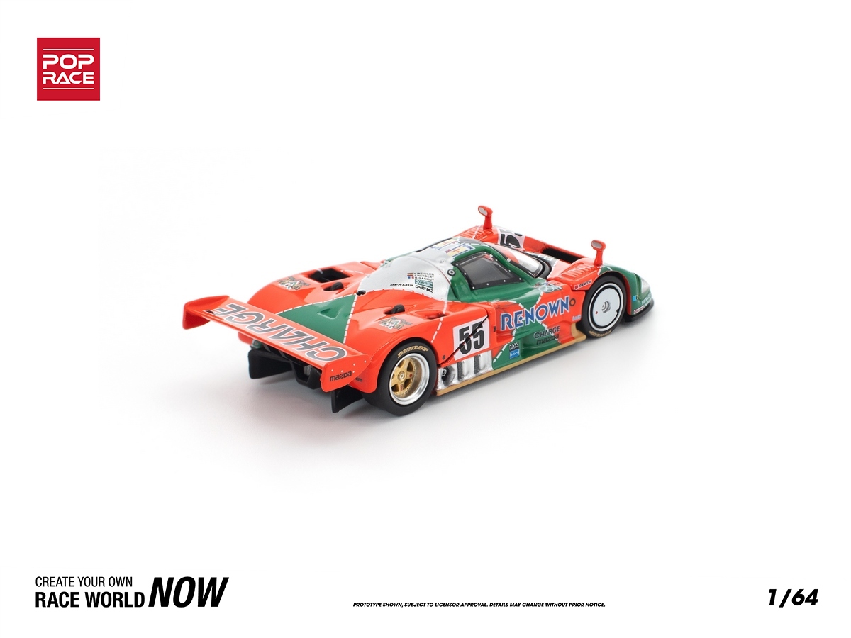 Mazda 787B 1991 Winner 24Hs Le Mans 1:64 POP RACE - 20 anos! Loja