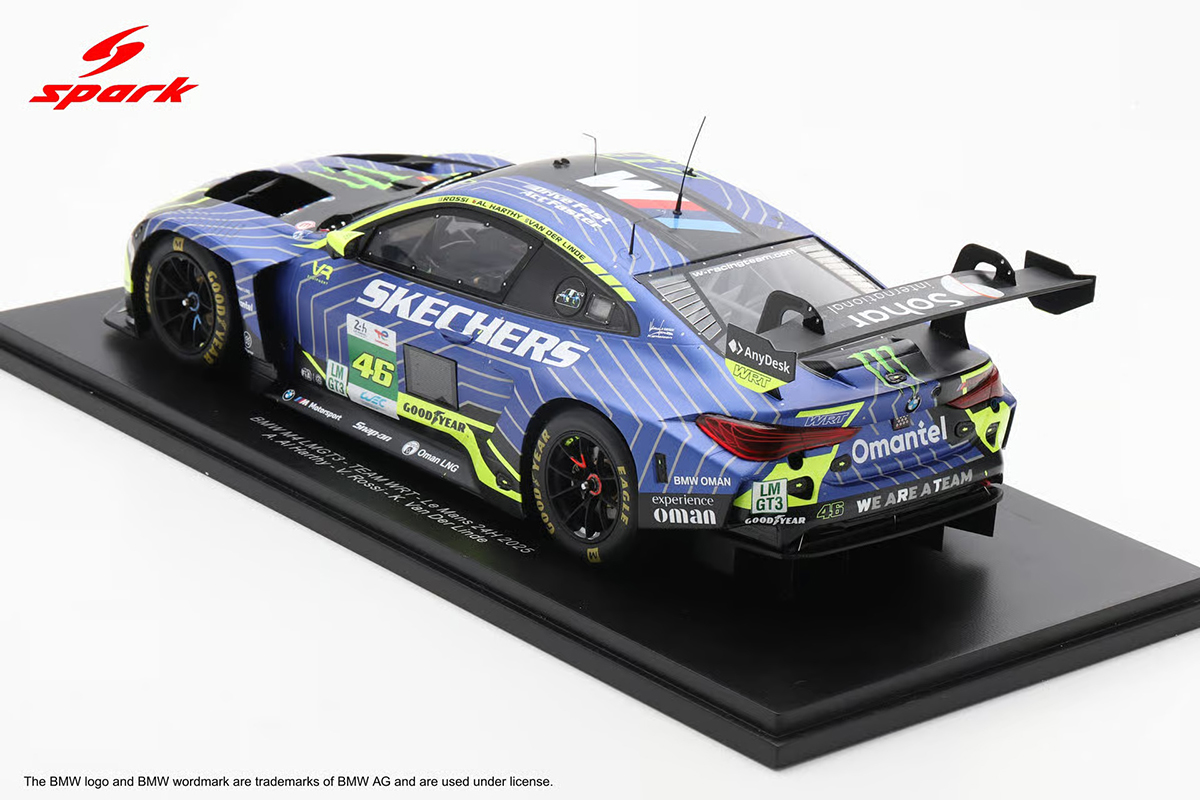 ミニカー  M4 LMGTE3 TEAM WRT Le Mans 24H 2025 PRÉ-VENDA *** BMW M4 LMGT3 No.46 TEAM WRT 24Hs Le Mans 2025 1:18