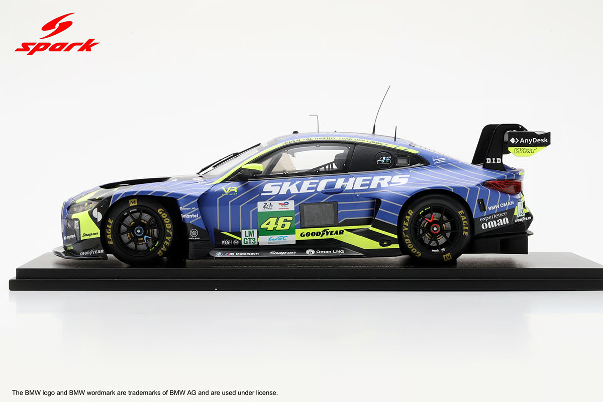 ミニカー  M4 LMGTE3 TEAM WRT Le Mans 24H 2025 PRÉ-VENDA *** BMW M4 LMGT3 No.46 TEAM WRT 24Hs Le Mans 2025 1:18