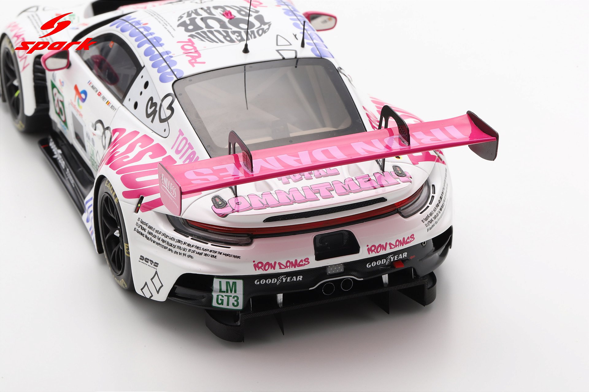 Porsche 911 GT3 R LMGT3 No.85 IRON DAMES 24Hs Le Mans 2025 1:18