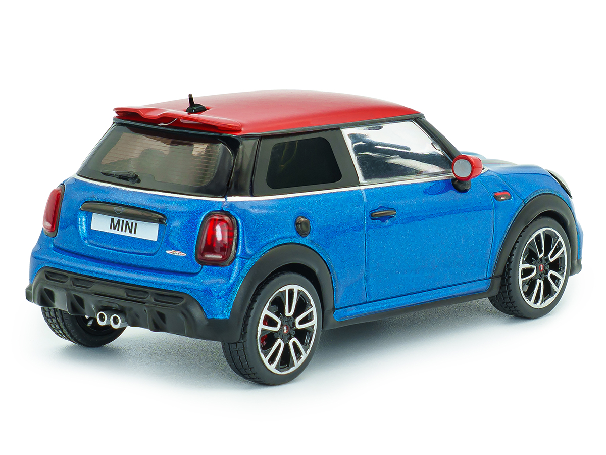 Mini Cooper John Cooper Works 2023 1:43 Solido Azul - 20 anos