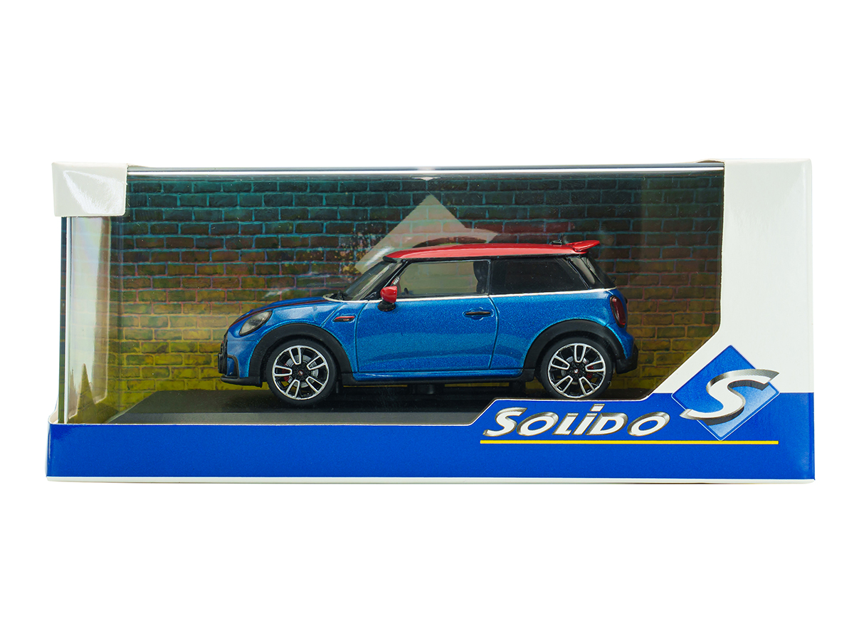Mini Cooper John Cooper Works 2023 1:43 Solido Azul - 20 anos