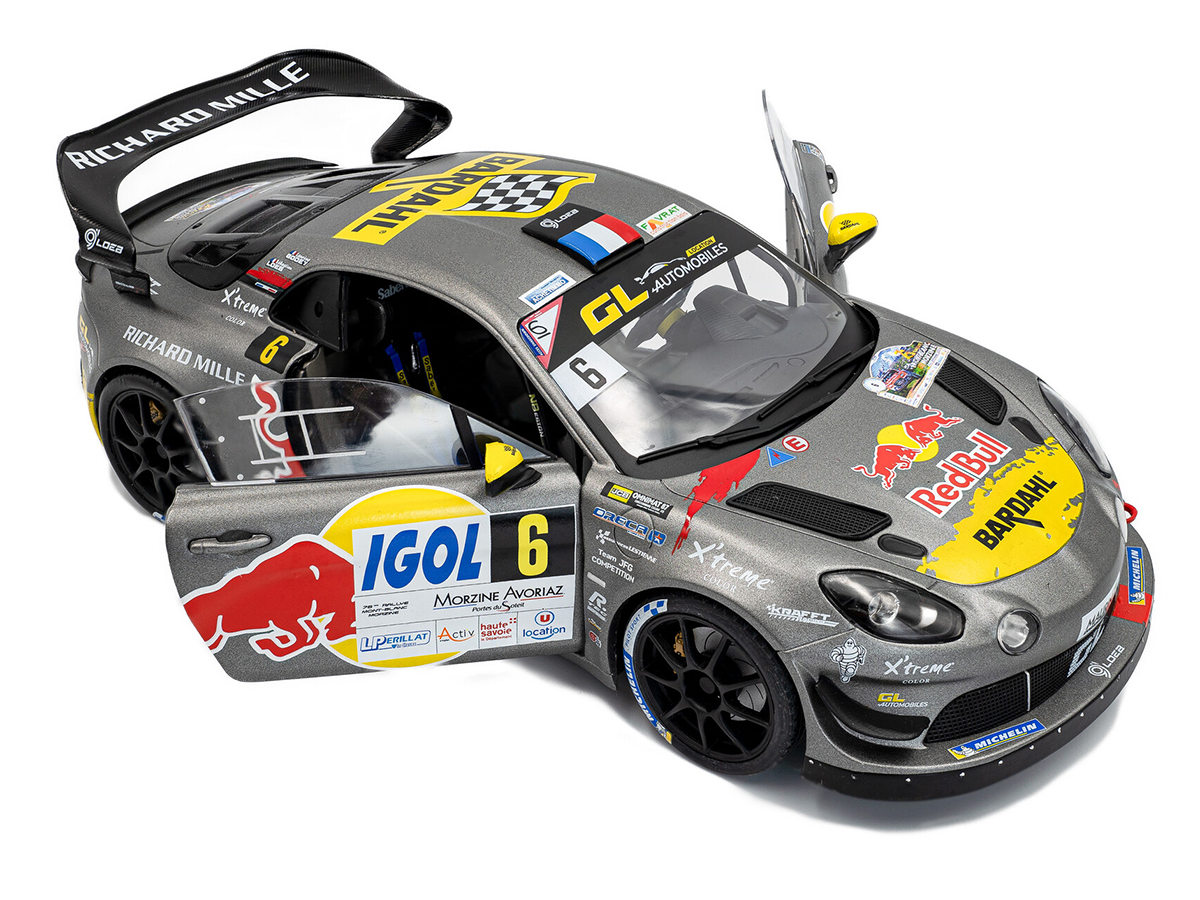 Alpine A110 RGT+ Sébastien Loeb Rallye De Mont Blanc 2024 1:18