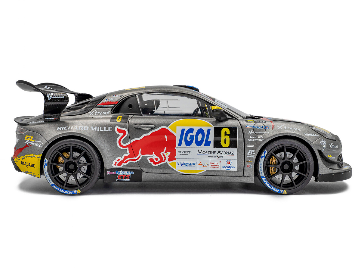 Alpine Loeb Alpine A110 RGT+ Sébastien Loeb Rallye De Mont Blanc 2024 1:18 Solido ...