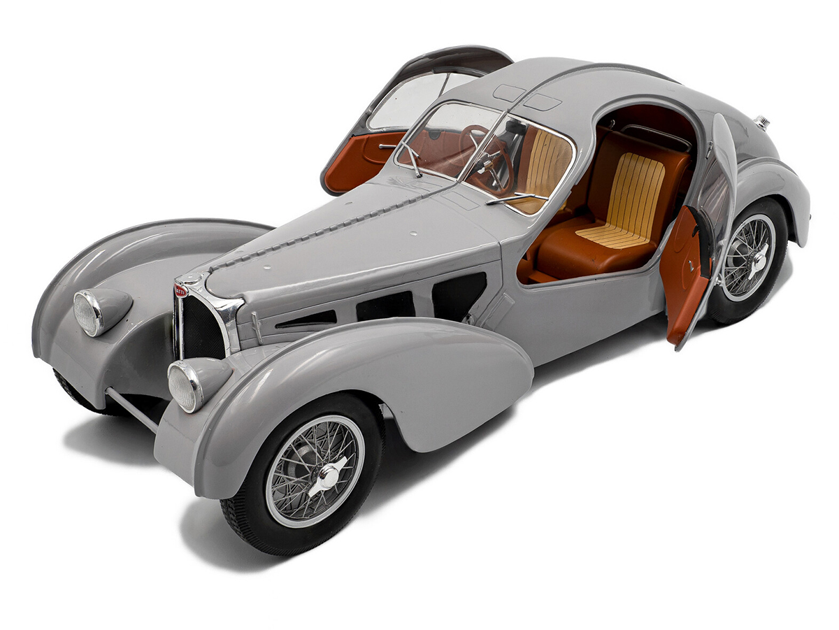 Bugatti Atlantic Type 57 SC 1937 1:18 Solido Prata - 20 anos! Loja