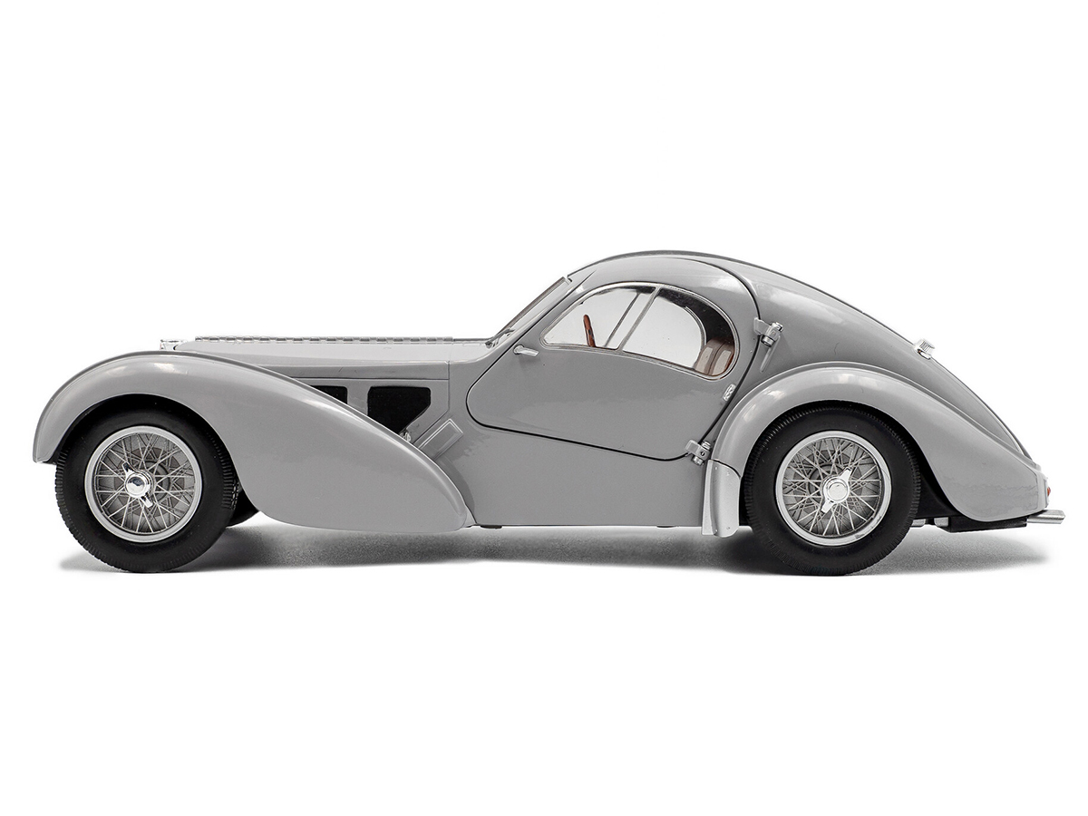 Bugatti Atlantic Type 57 SC 1937 1:18 Solido Prata - 20 anos! Loja