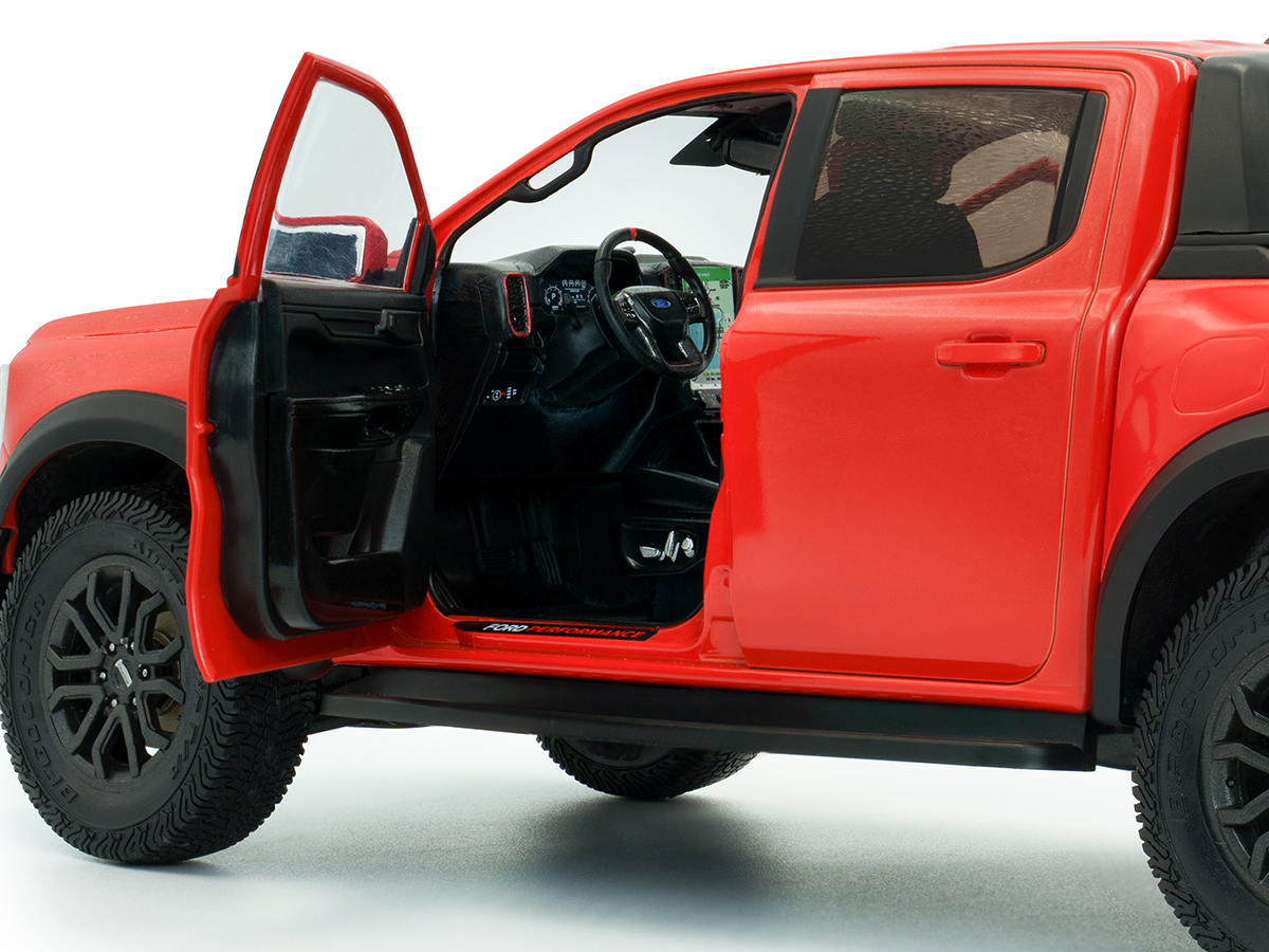 Ford Ranger Raptor 2024 1:18 Solido Laranja - 20 anos! Loja on