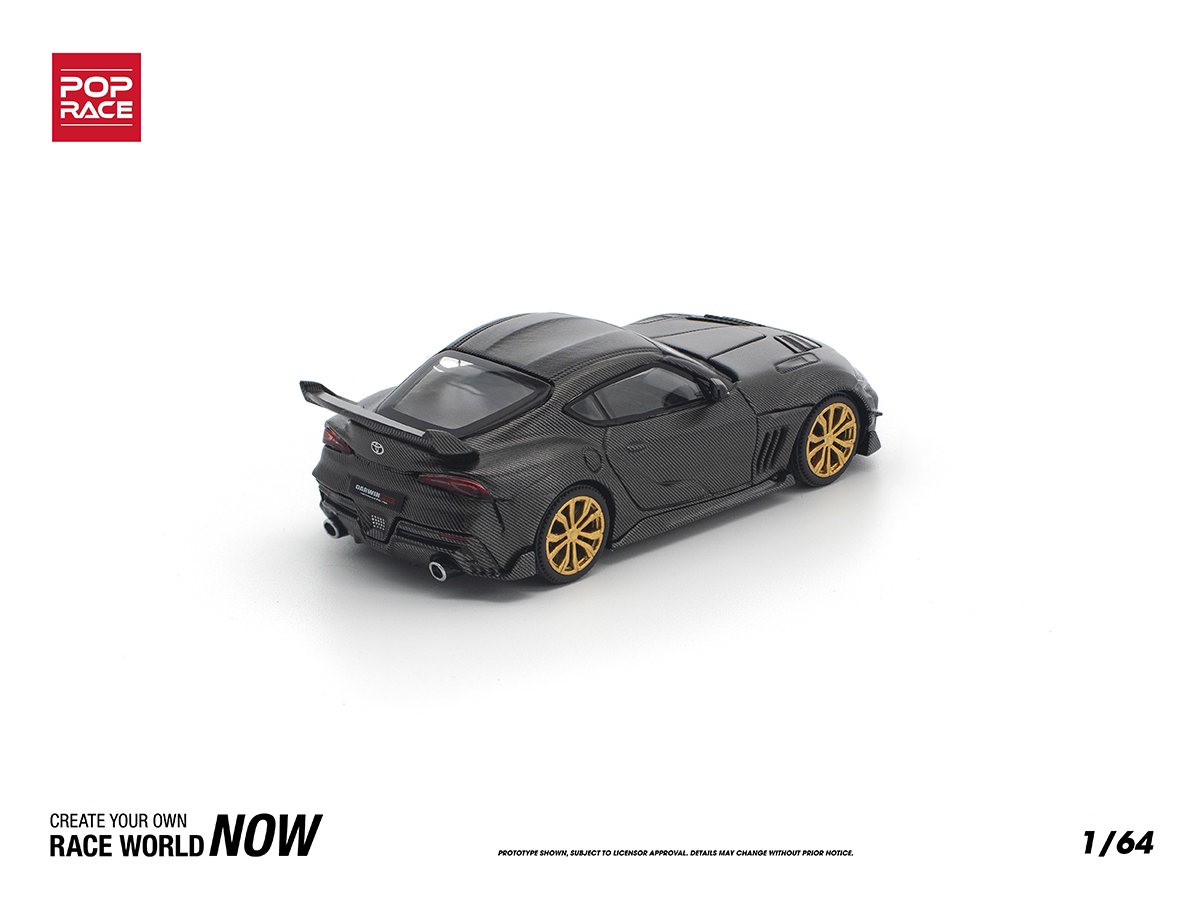 Toyota Supra A90 Darwin Pro 66G WBK Carbon Edition 1:64 POP RACE