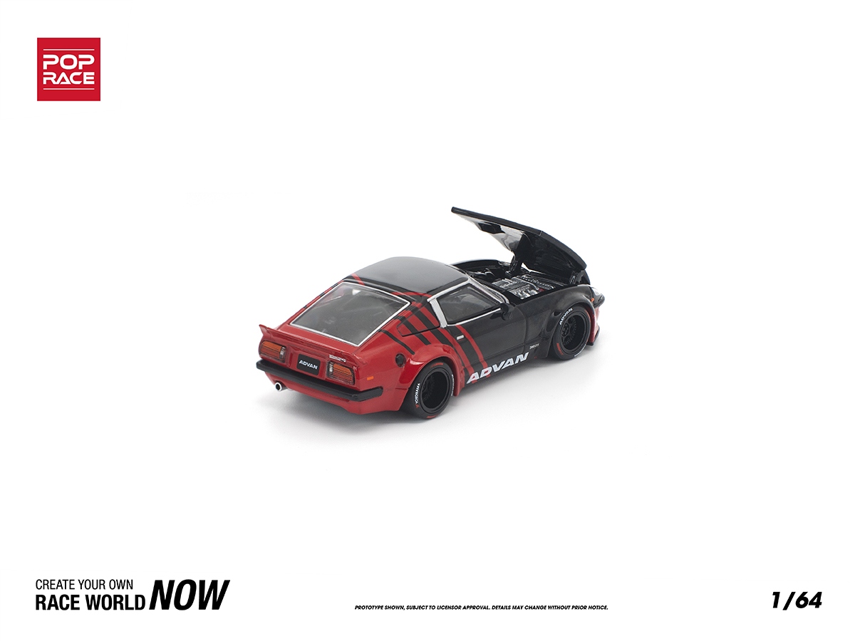 Nissan 280ZX Pandem Body Kit ADVAN 1:64 POP RACE - 20 anos! Loja