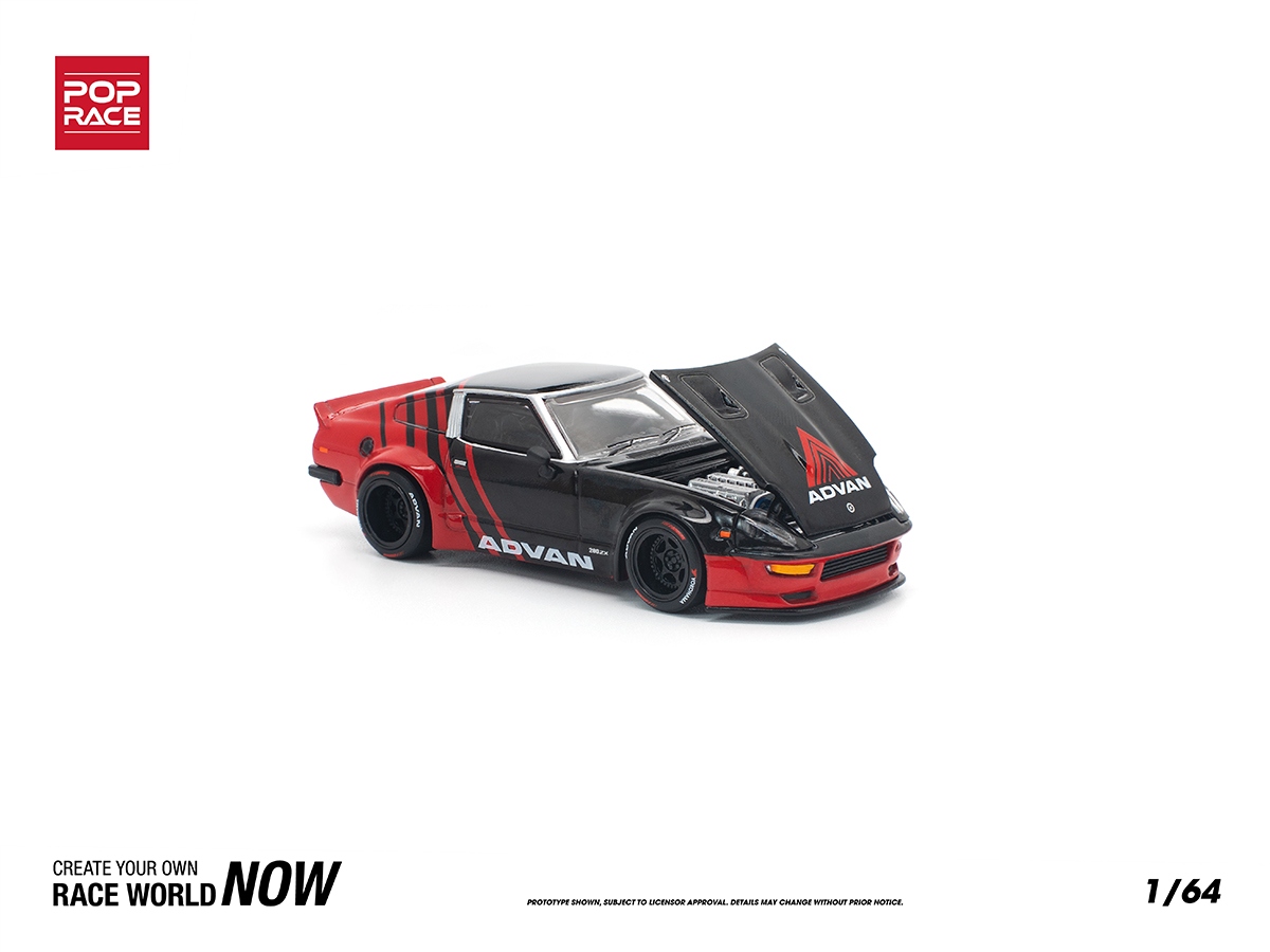 Nissan 280ZX Pandem Body Kit ADVAN 1:64 POP RACE - 20 anos! Loja