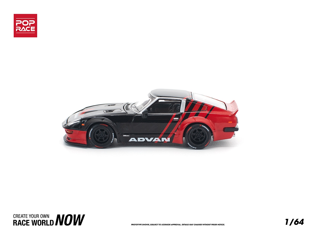 Nissan 280ZX Pandem Body Kit ADVAN 1:64 POP RACE - 20 anos! Loja