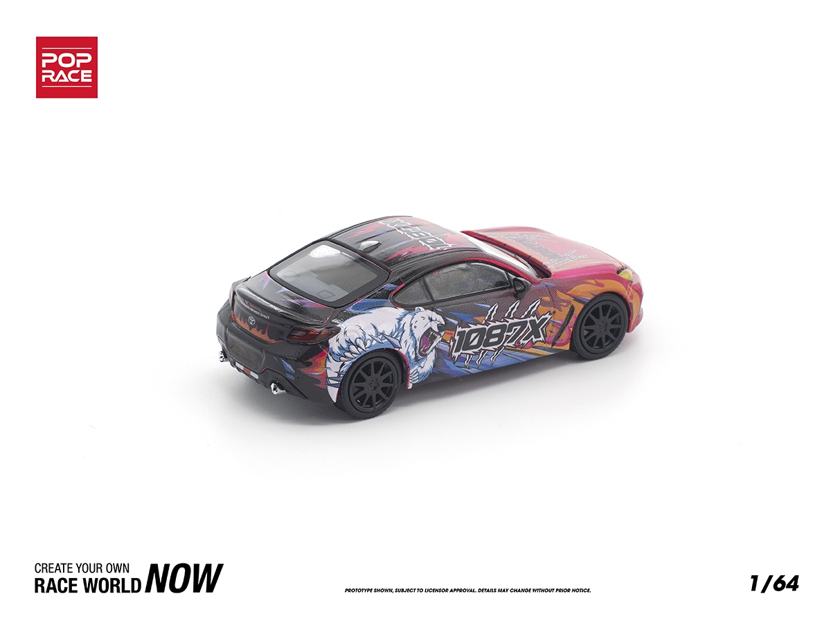 Toyota GR86 1087X Cup 1:64 POP RACE - 20 anos! Loja on-line de