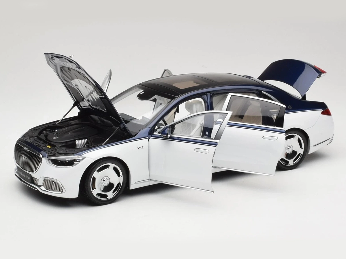 Mercedes-Maybach S-Class 2021 1:18 Almost Real - 20 anos! Loja on