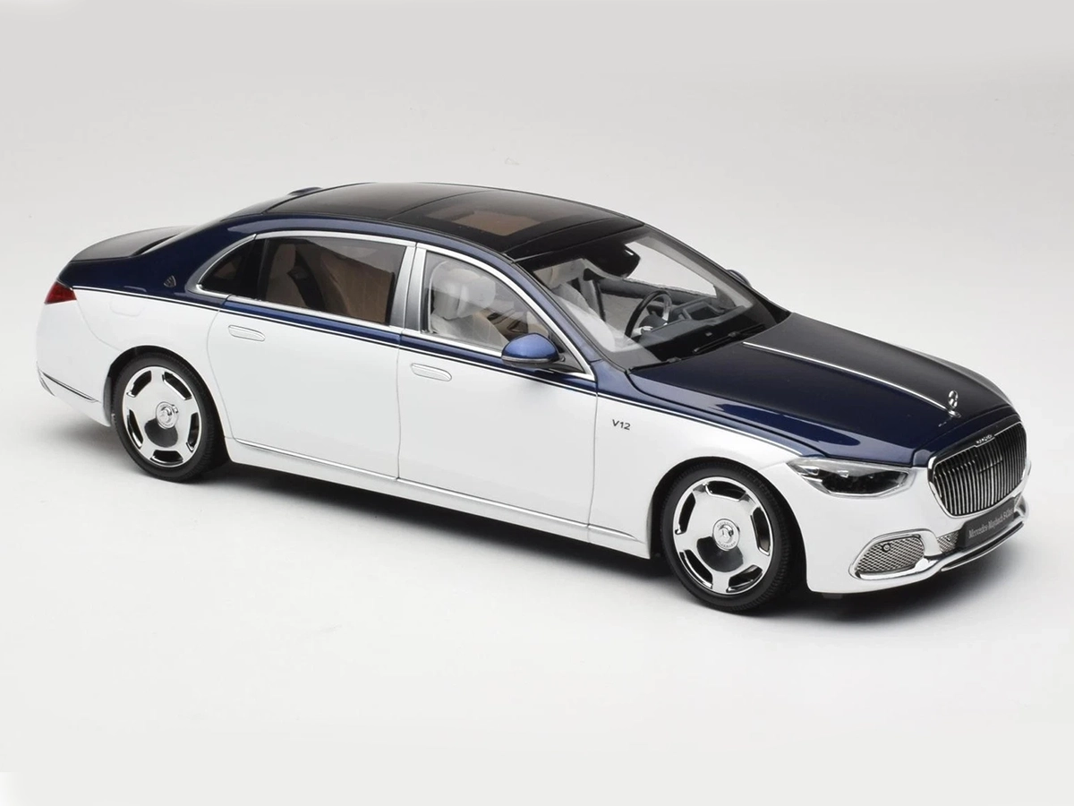 Ryuu。MAYBACH 2台セットミニカー 1:18 Mercedes-Maybach S-Class 2021 1:18 Almost Real - 20 anos! Loja on