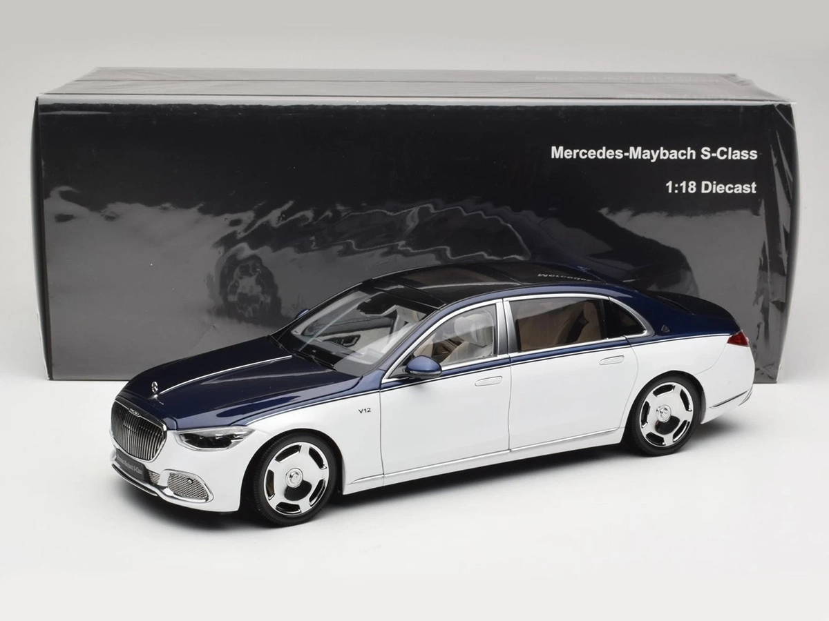 Mercedes-Maybach S-Class 2021 1:18 Almost Real - 20 anos! Loja on