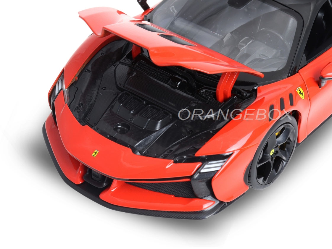 Ferrari SF90 XX Stradale 1:18 Bburago Vermelho - 20 anos! Loja on