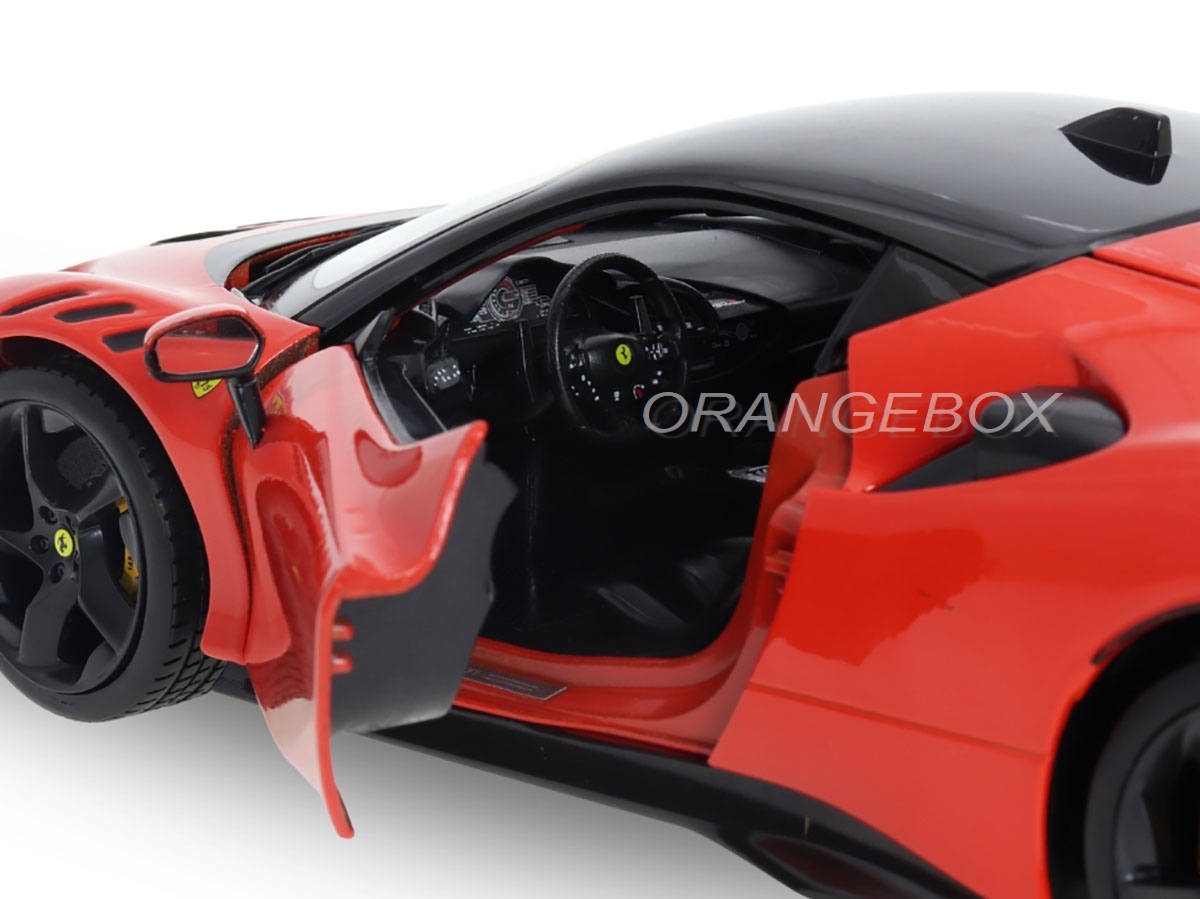 Ferrari SF90 XX Stradale 1:18 Bburago Vermelho - 20 anos! Loja on