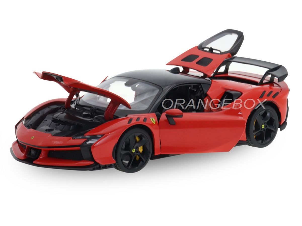 Ferrari SF90 XX Stradale 1:18 Bburago Vermelho - 20 anos! Loja on