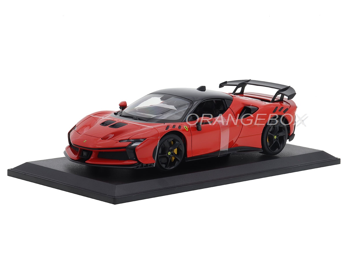 Ferrari SF90 XX Stradale 1:18 Bburago Vermelho - 20 anos! Loja on