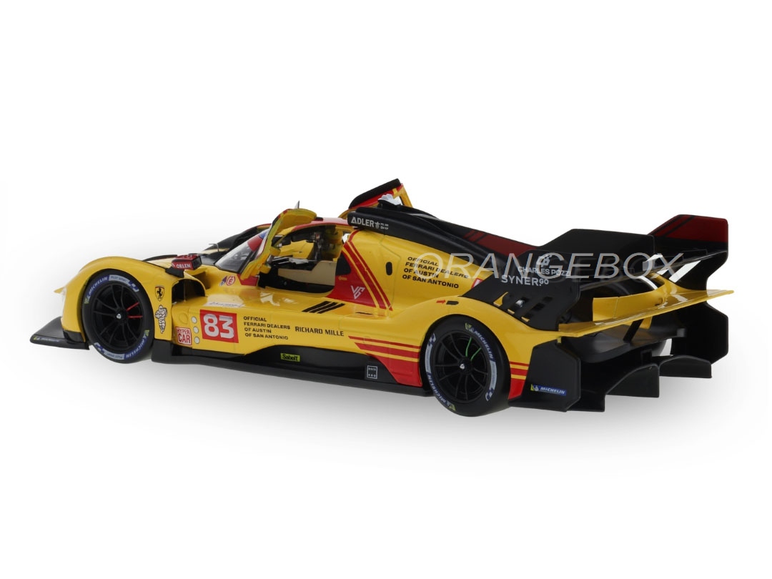 Ferrari 499P 24 Horas Le Mans 2024 1:18 Bburago - 20 anos! Loja on