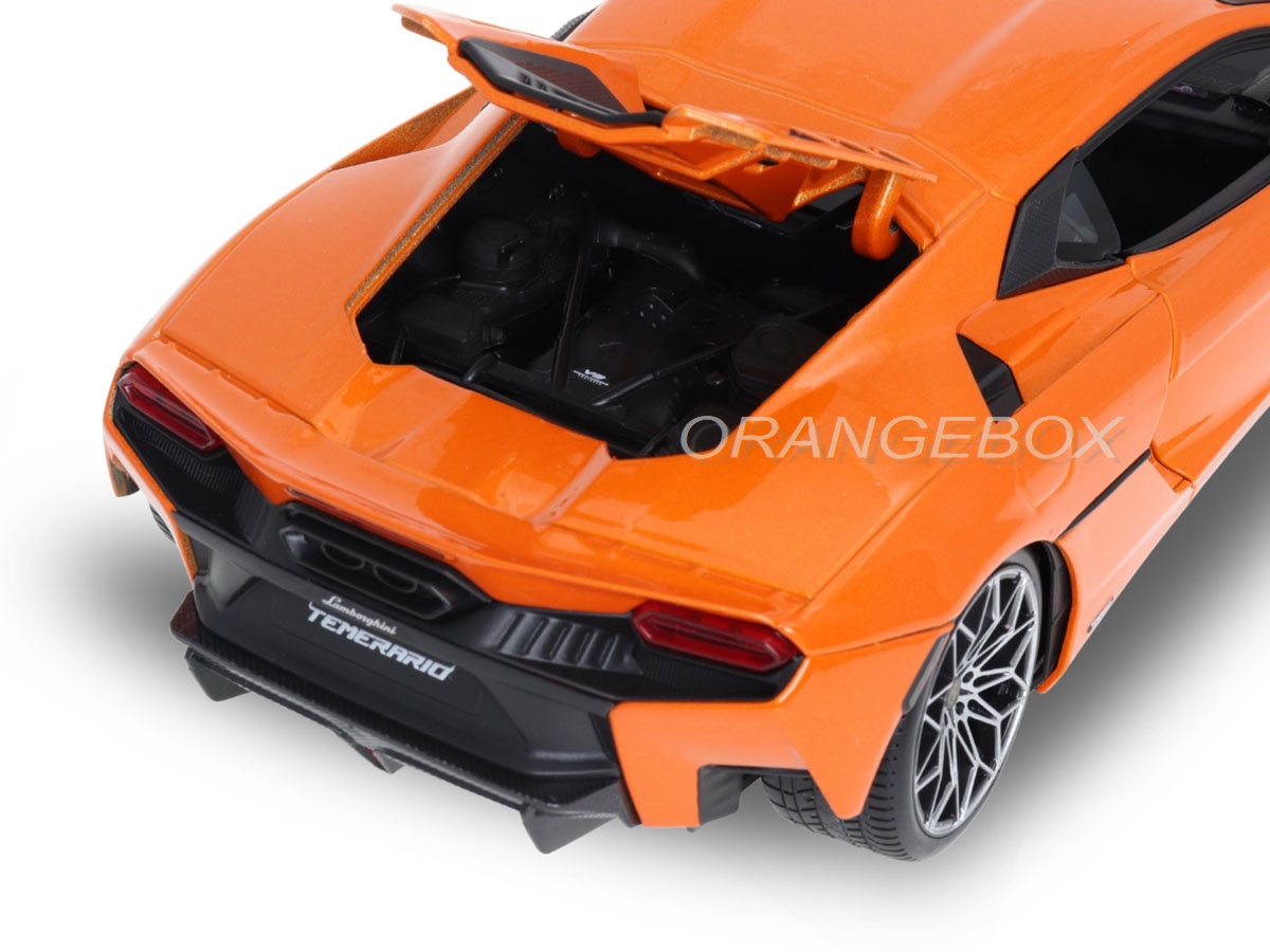 Lamborghini Temerario 1:18 Bburago Laranja - 20 anos! Loja on-line