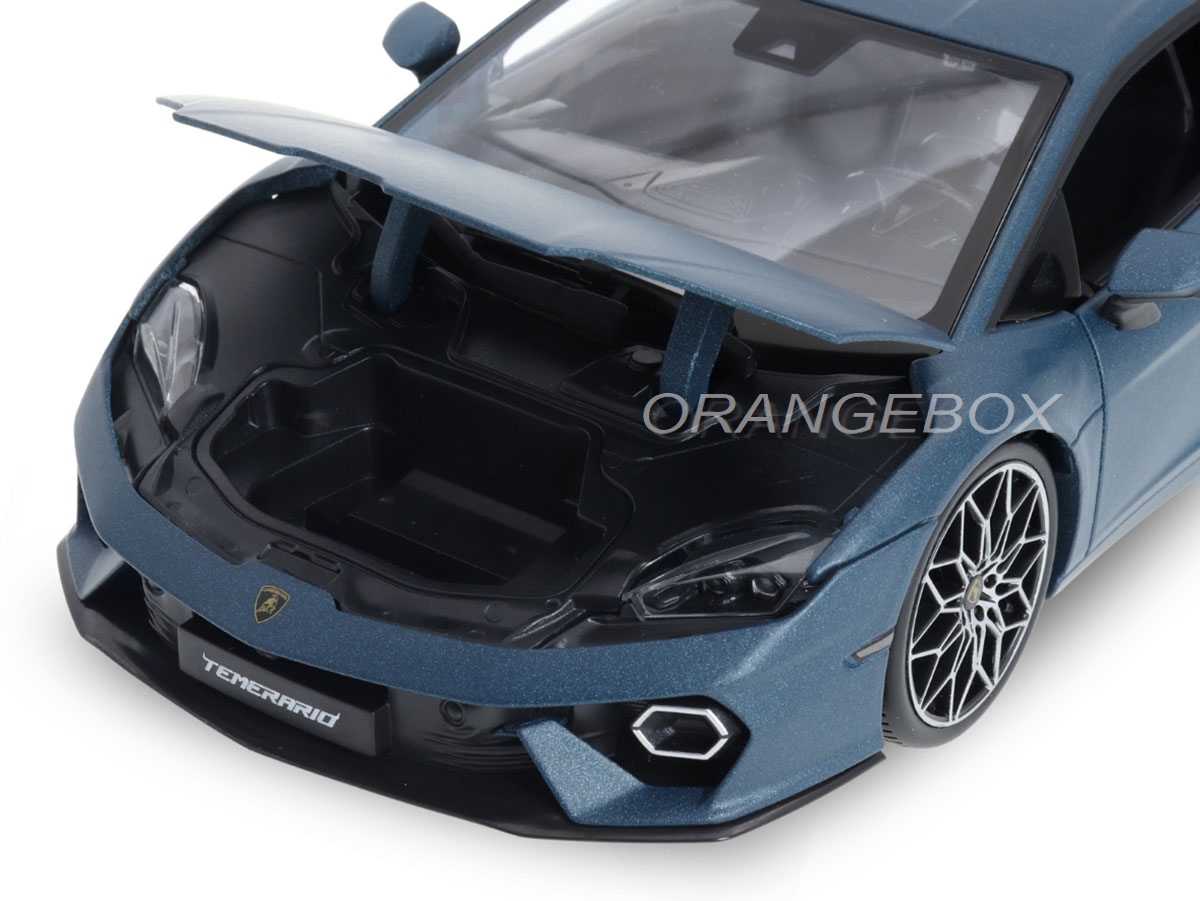 Lamborghini Temerario 1:18 Bburago Azul - 20 anos! Loja on-line de
