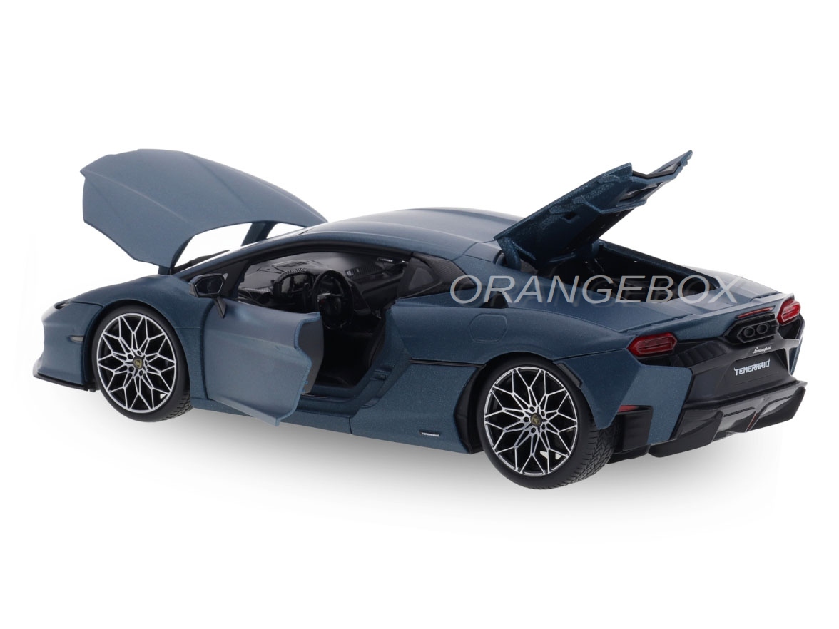 Lamborghini Temerario 1:18 Bburago Azul - 20 anos! Loja on-line de