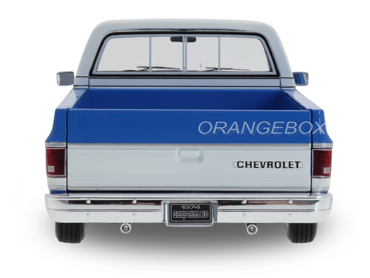 Chevrolet C10 Cheyenne Super Pick-Up 1974 1:18 Maisto Azul - 20