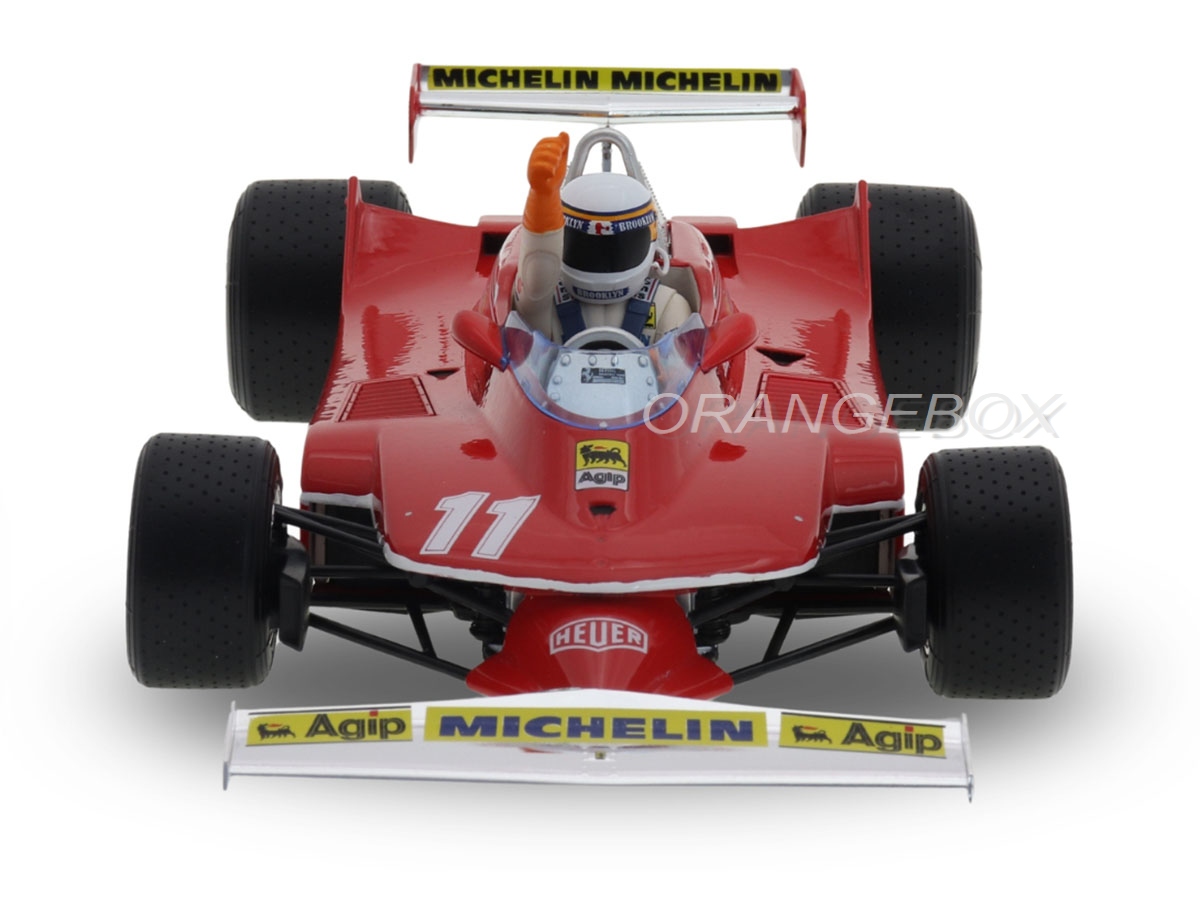Fórmula 1 Ferrari 312T4 Jody Scheckter Vencedor Monza e Campeão do