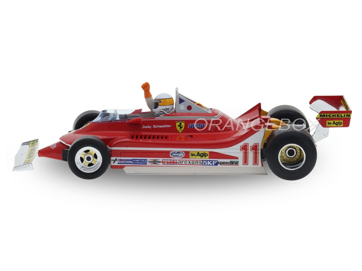 Fórmula 1 Ferrari 312T4 Jody Scheckter Vencedor Monza e Campeão do