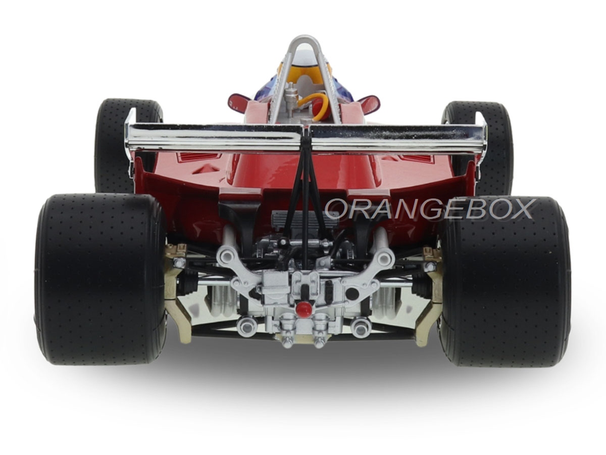 Fórmula 1 Ferrari 312T4 Jody Scheckter Campeão do Mundo 1979 1:18