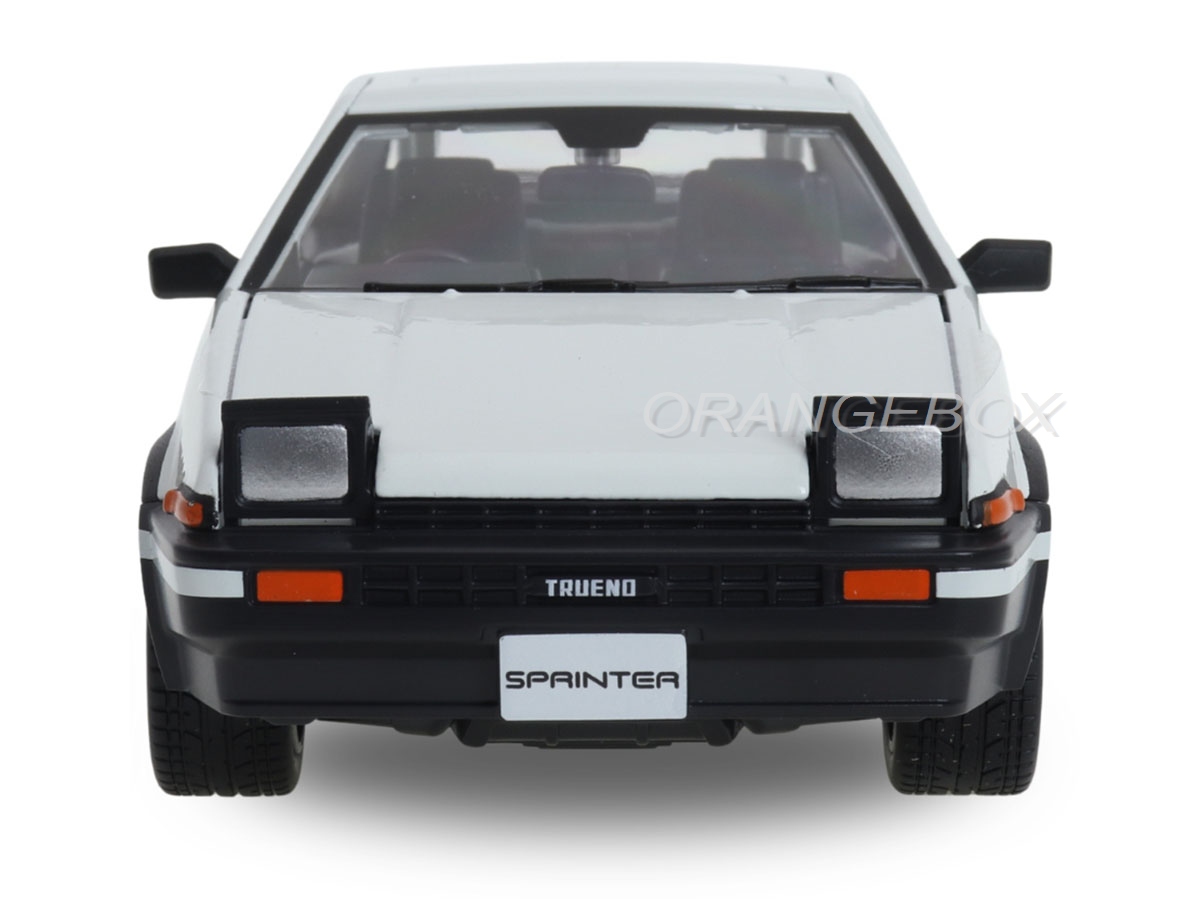 Toyota Sprinter Trueno AE86 1:24 Maisto Branco - 19 anos! Loja on