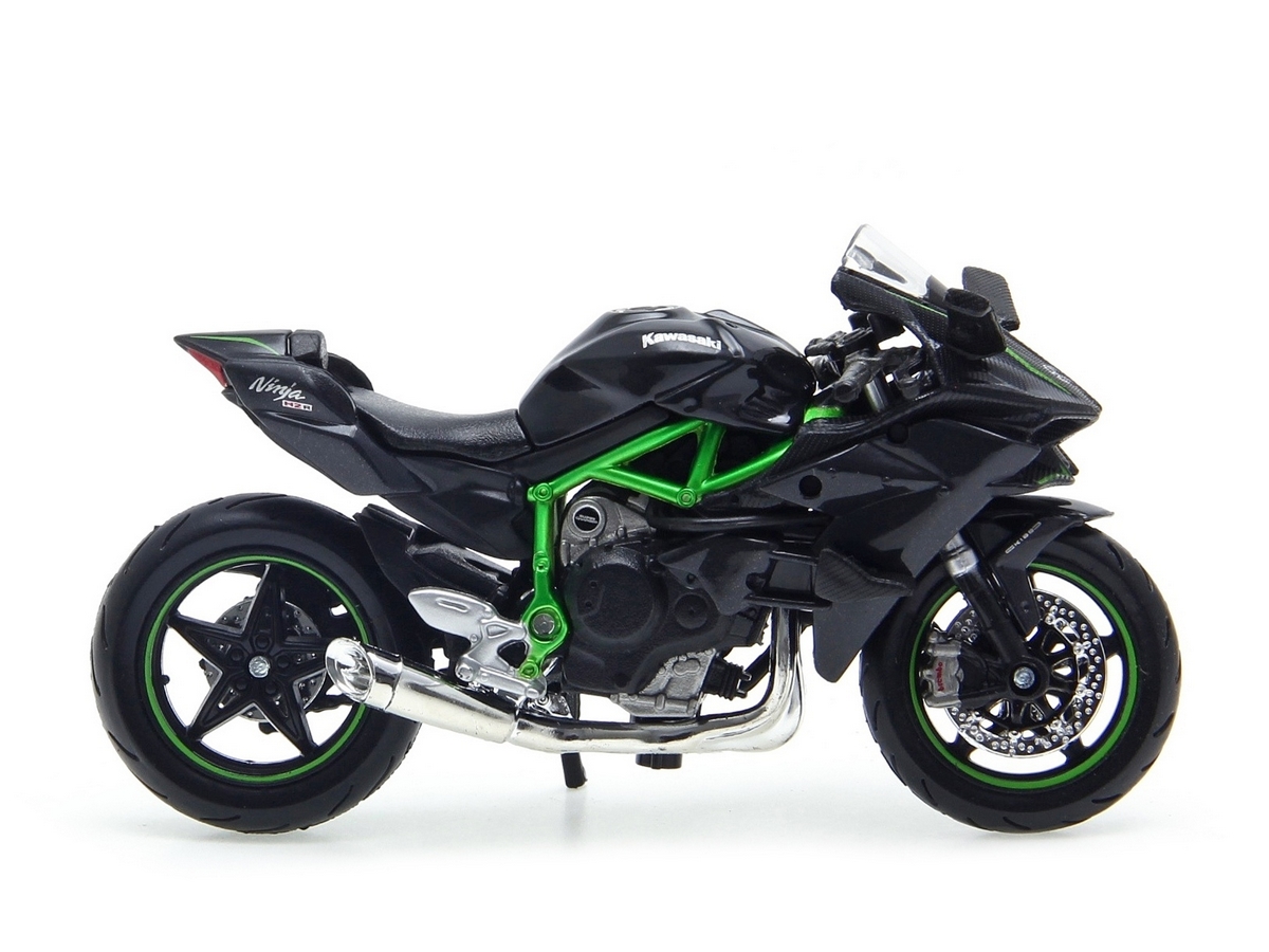 Kawasaki Ninja H2 R Maisto 1:18 - 20 anos! Loja on-line de