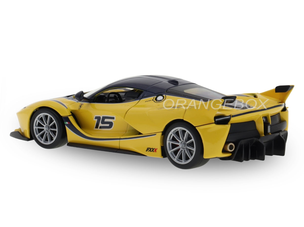 Ferrari FXX-K 1:24 Bburago Amarelo - 20 anos! Loja on-line de
