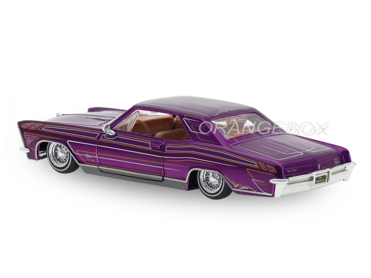 Buick Riviera 1965 Lowriders 1:26 Maisto Roxo - 20 anos! Loja on