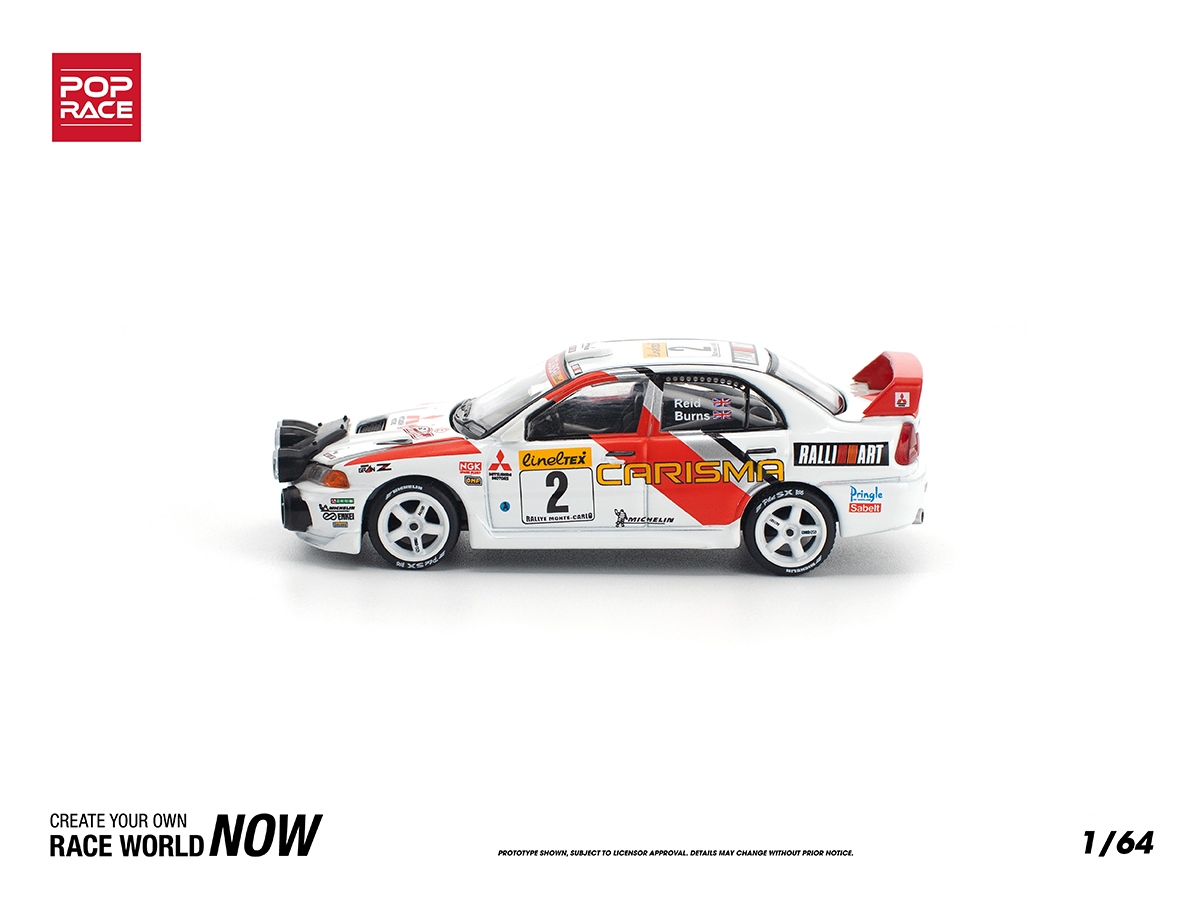 Mitsubishi Lancer Evolution IV 1998 Monte Carlo Rally 1:64 POP