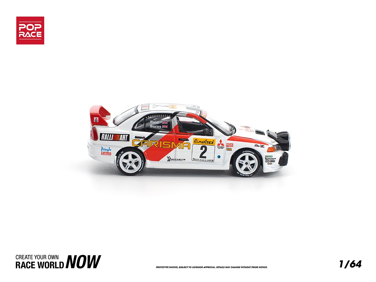 Mitsubishi Lancer Evolution IV 1998 Monte Carlo Rally 1:64 POP