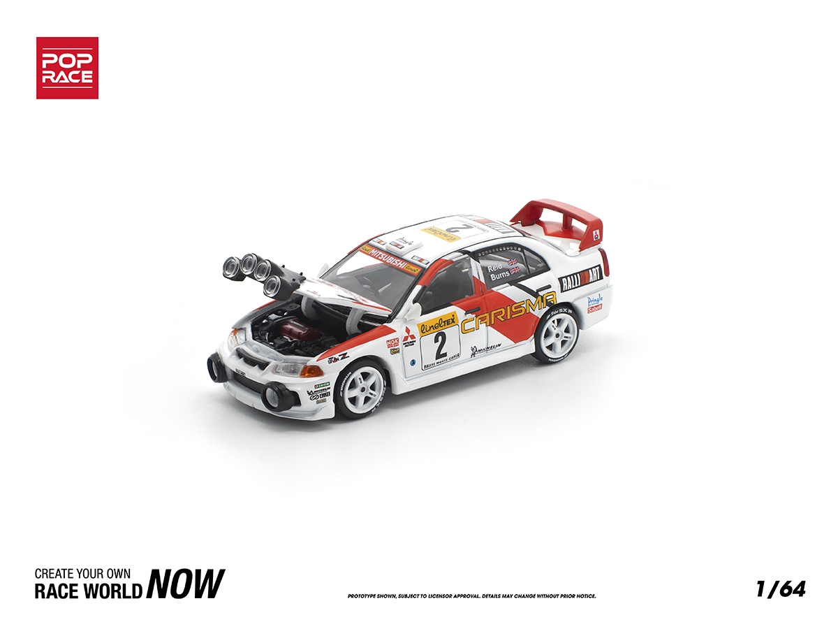 Mitsubishi Lancer Evolution IV 1998 Monte Carlo Rally 1:64 POP
