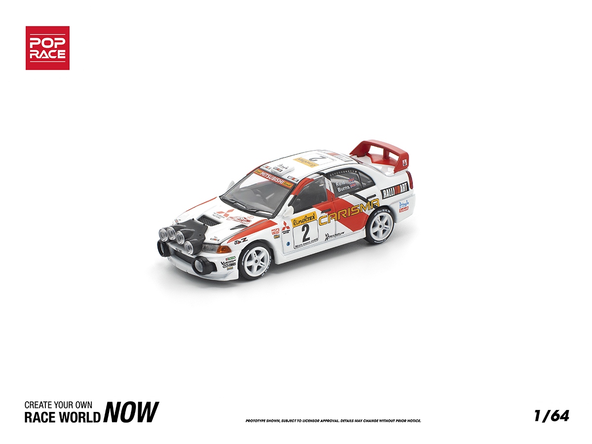 自動車 WRC MITSUBISHI LANCER GSR EVOLUTION IV Mitsubishi Lancer Evolution IV 1997 Catalunya Rally Winner