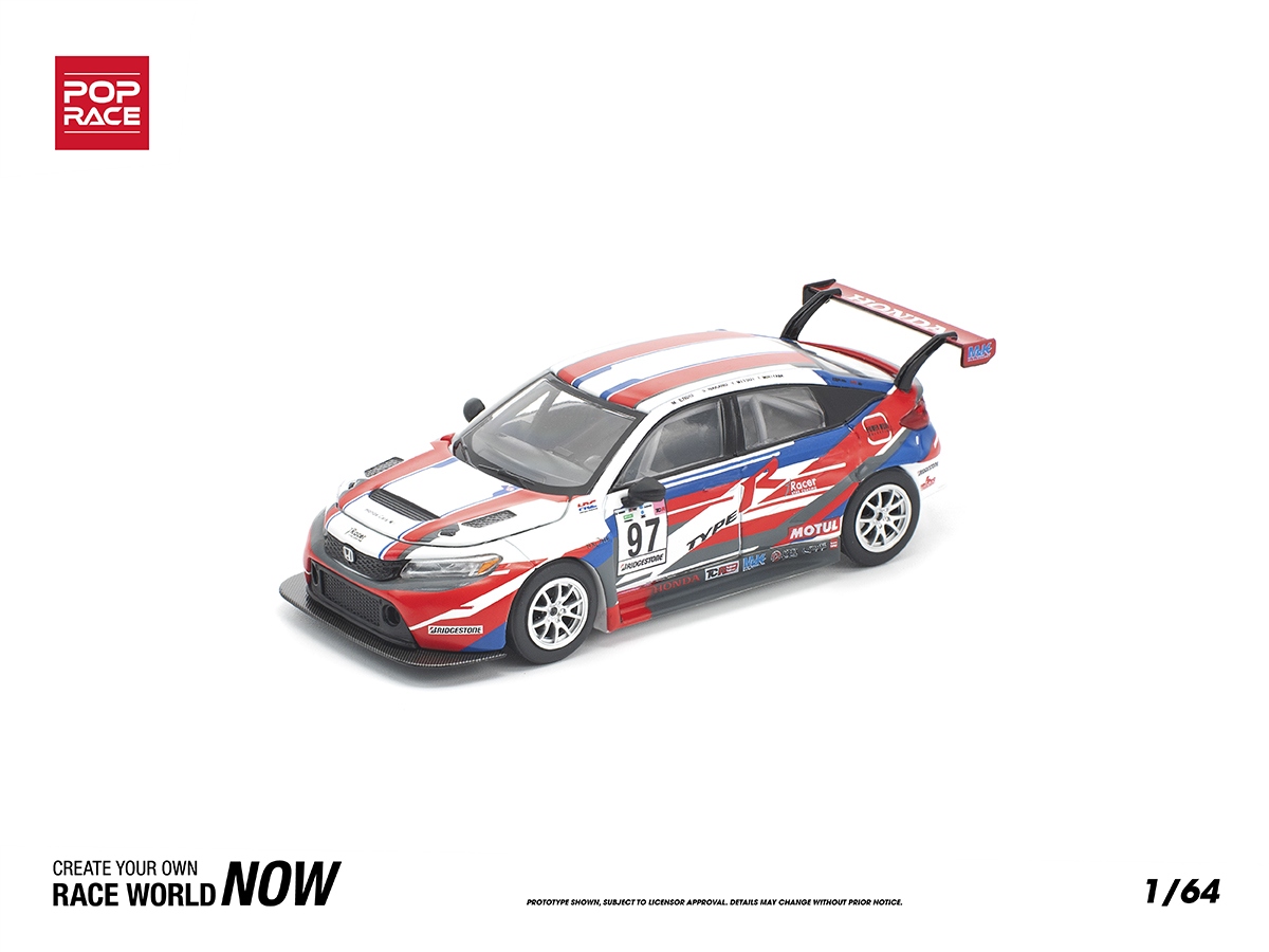 Honda Civic Type-R (FL5) TCR M&K Racing 1:64 POP RACE - 20 anos
