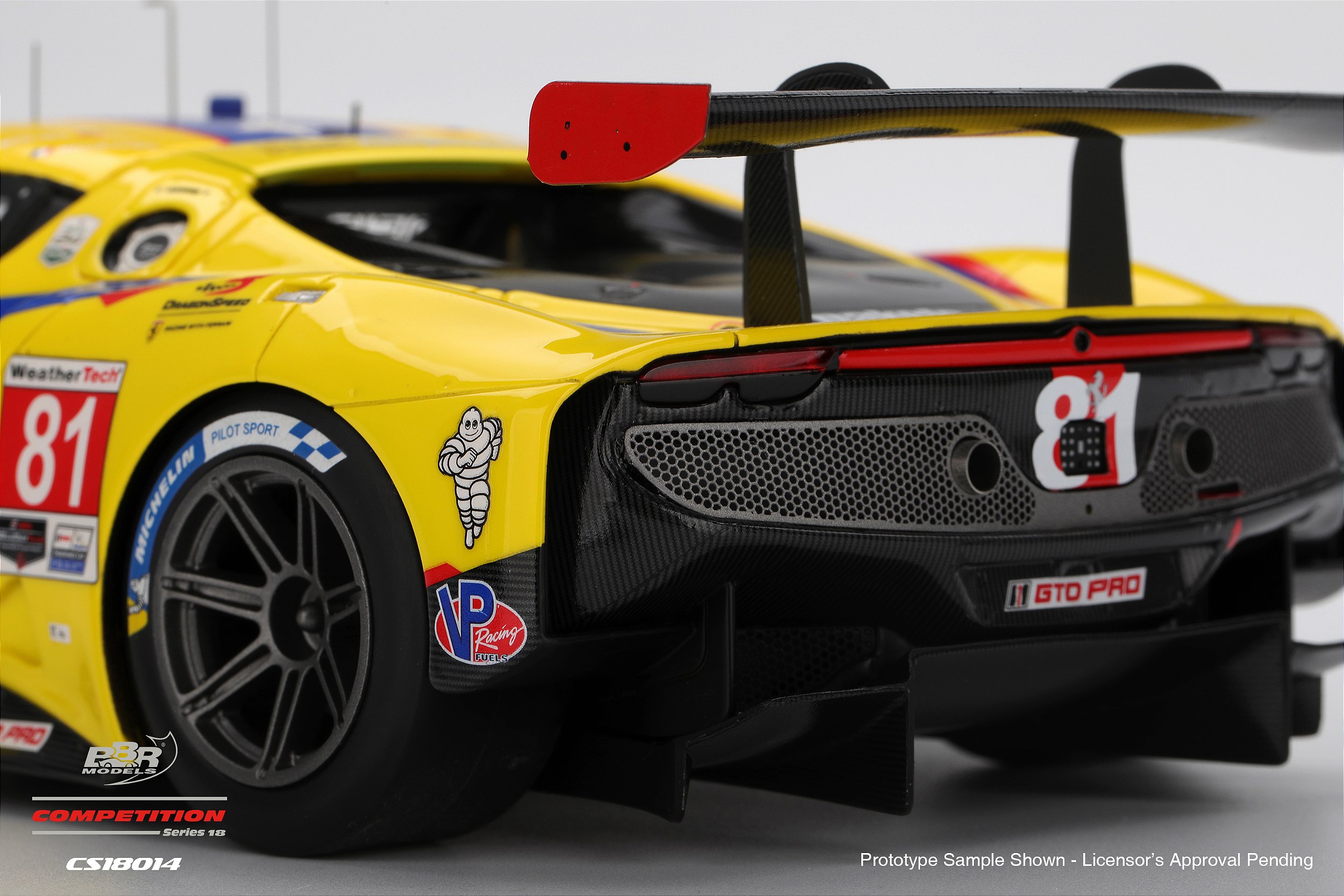 Ferrari 296 GT3 #81 DragonSpeed 2025 IMSA 24Hs Daytona 1:18 BBR