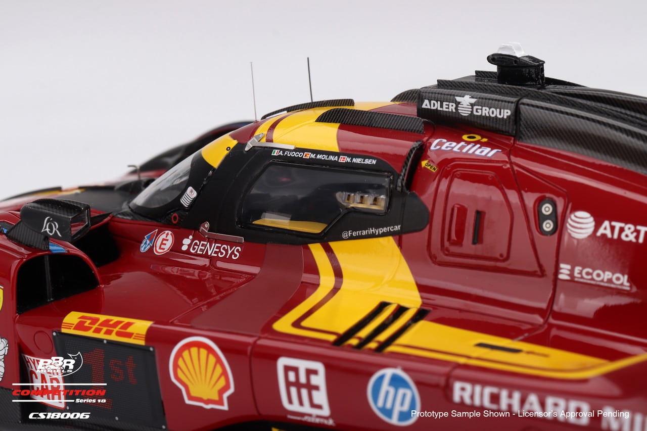 Ferrari 499P #50 Ferrari AF Corse 2025 Vencedora WEC Qatar 1812km