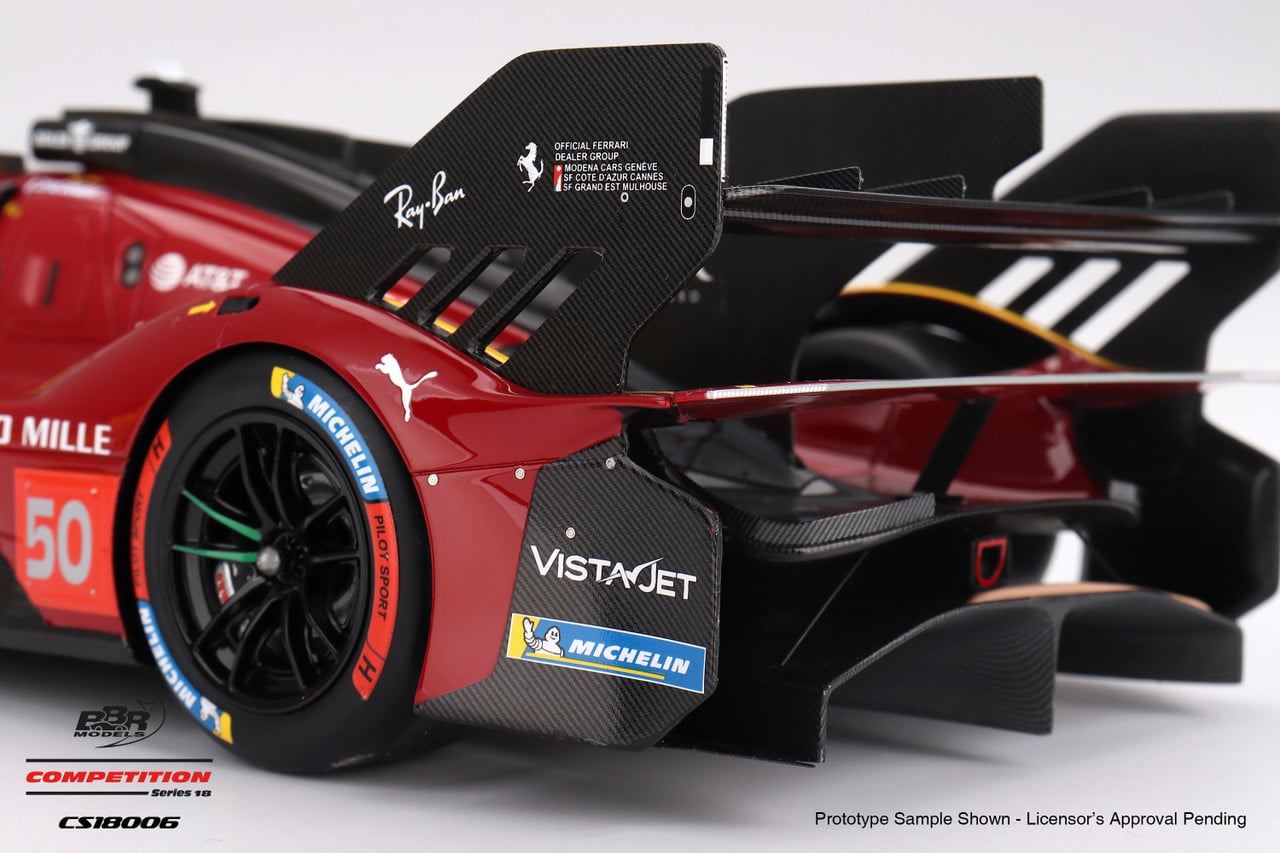 Ferrari 499P #50 Ferrari AF Corse 2025 Vencedora WEC Qatar 1812km