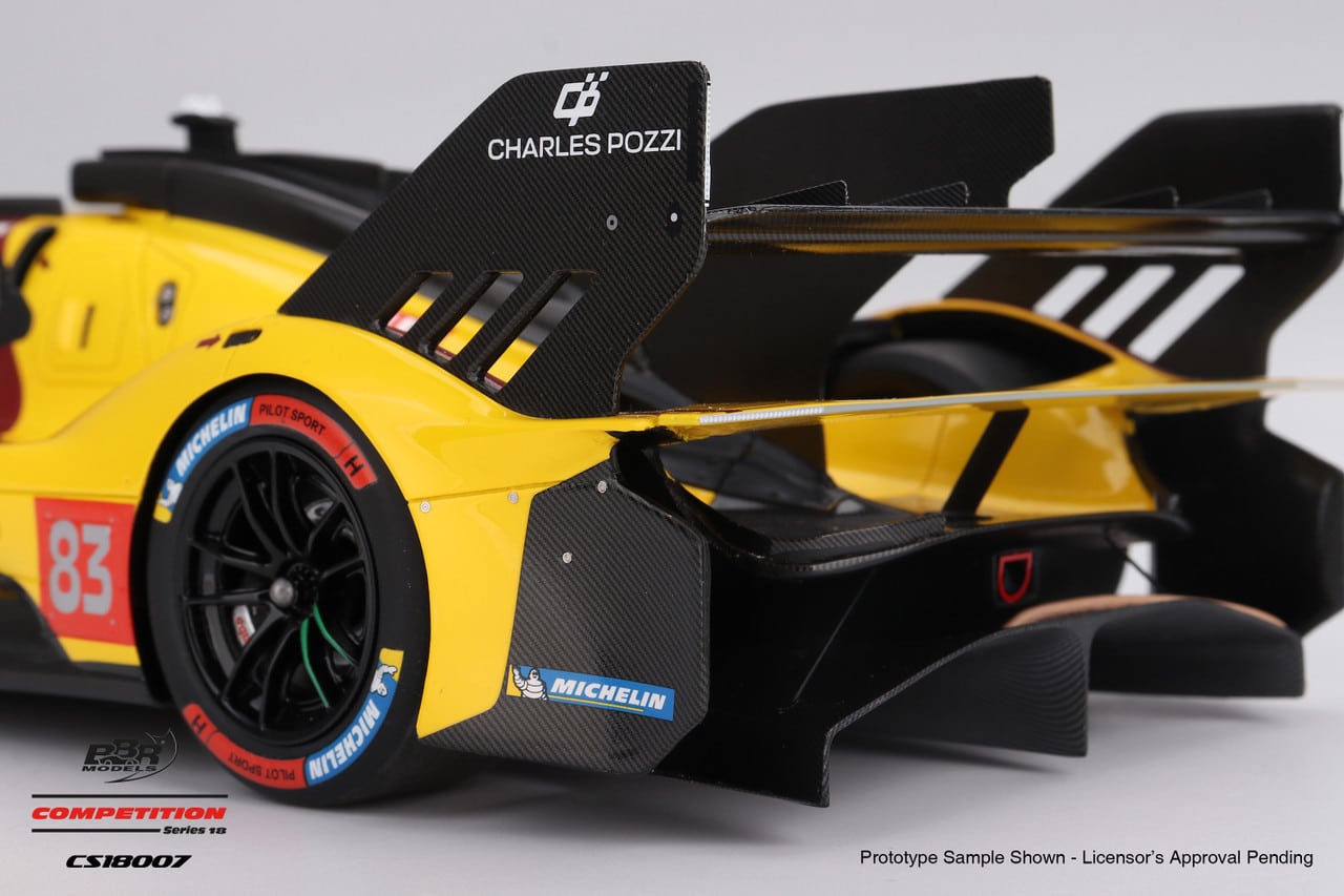 rin Ferrari 499P #83 AF Corse 2025 2º Lugar WEC Qatar 1812km 1:18 BBR