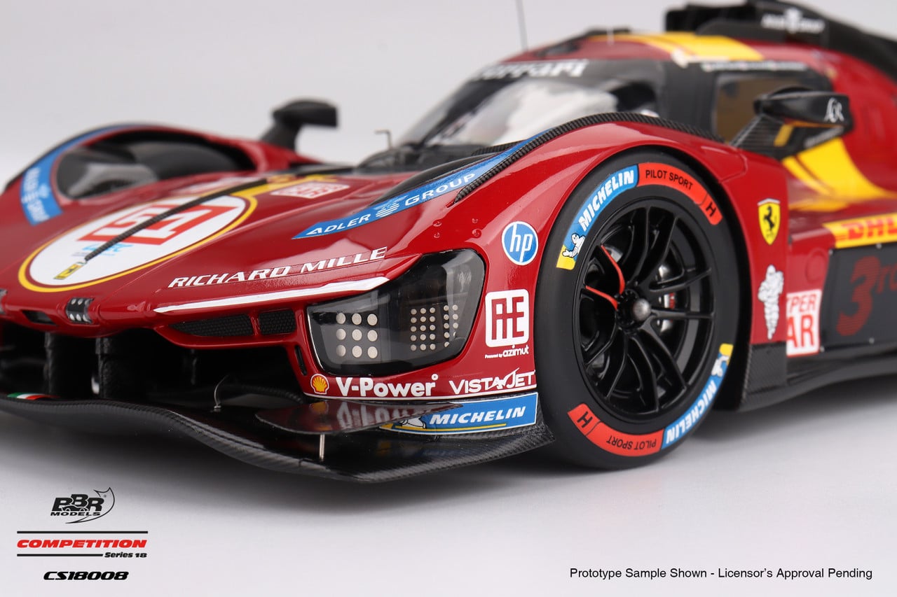 Ferrari 499P #51 Ferrari AF Corse 2025 3º Lugar WEC Qatar 1812km 1