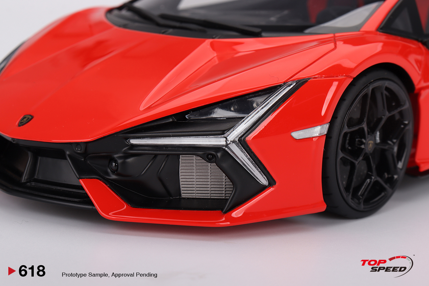 Lamborghini Revuelto 1:18 TopSpeed Laranja - 20 anos! Loja on-line