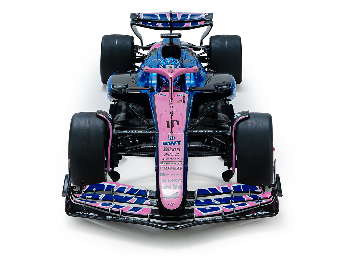 PRÉ-VENDA *** Fórmula 1 Alpine A525 Pierre Gasly GP Bahrain 2025 1