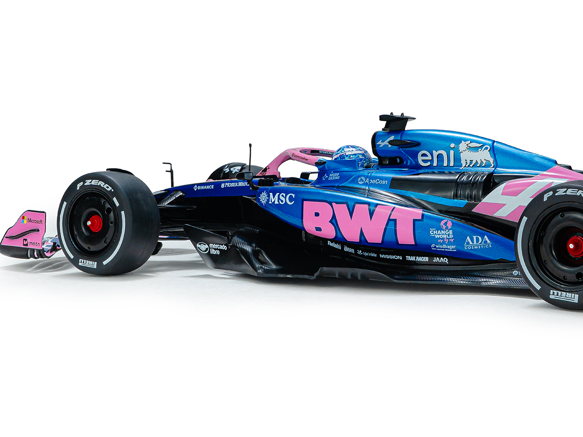 PRÉ-VENDA *** Fórmula 1 Alpine A525 Pierre Gasly GP Bahrain 2025 1