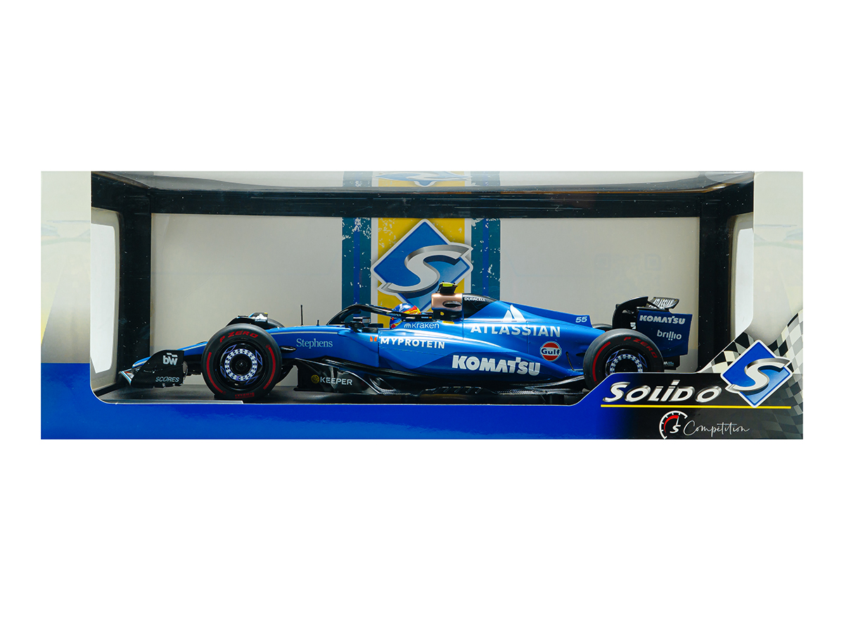 Fórmula 1 Williams FW47 Carlos Sainz GP Austrália 2025 1:18 Solido