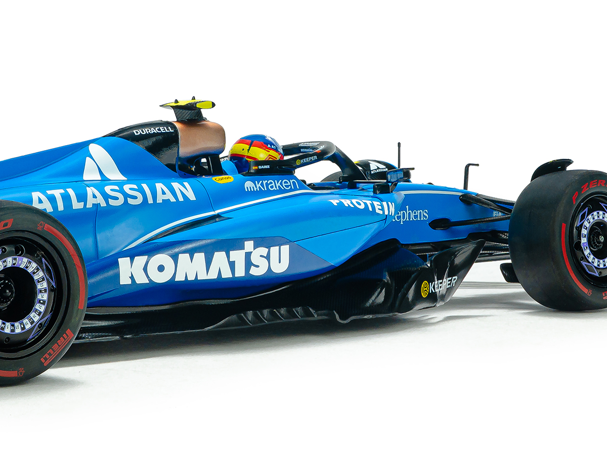 Fórmula 1 Williams FW47 Carlos Sainz GP Austrália 2025 1:18 Solido